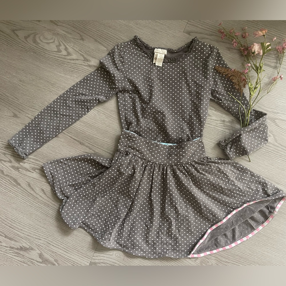 Matilda Jane polka dot set top size 8, skirt size 6